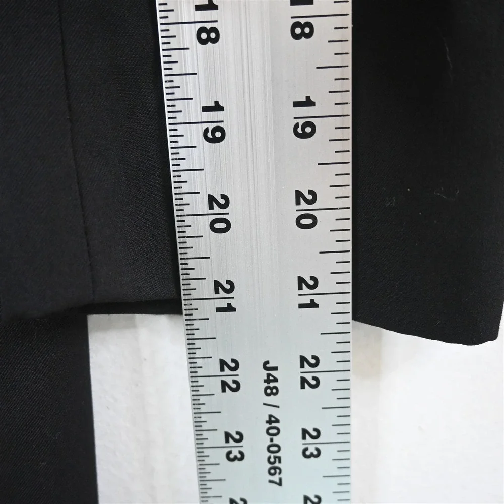 Pronto Uomo‎ 42S Black 100% Wool Mens Blazer Suit Jacket Sport Coat
